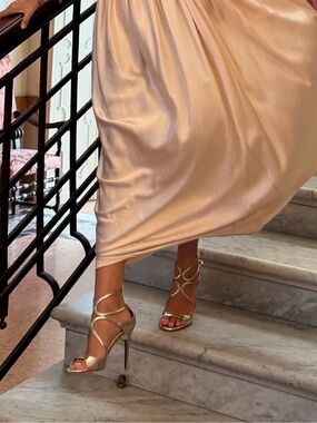 Jimmy Choo Gold Heels EU 39
